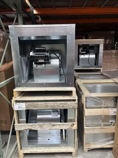 Cabinet blower, supply or exhaust