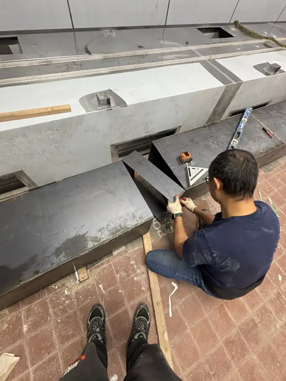 Built on site
