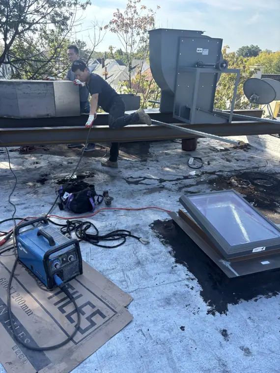 Rooftop work