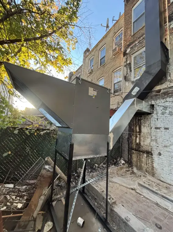 Make-up air unit